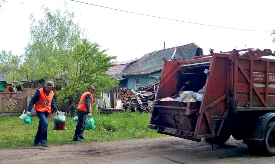 Вывоз мусора из частного дома в Соли-Илецке в октябре