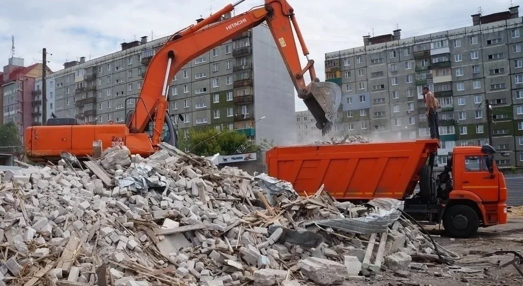 Профессиональный вывоз строительного мусора в Соли-Илецке в октябре