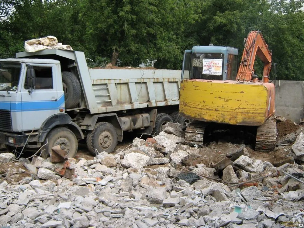 Вывоз бетонного боя и утилизация в Соли-Илецке в октябре