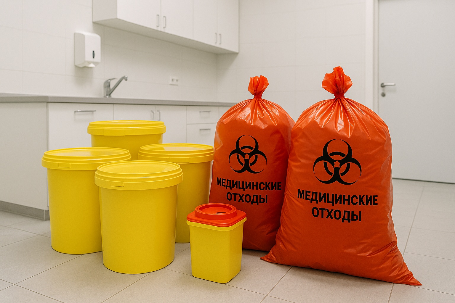 Утилизация медицинских и биологических отходов в Соли-Илецке – вывоз, сбор, лицензия, цены от 13 руб. – ПроМусор